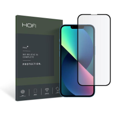 Hofi FNS0027 Apple Iphone 13 Mini HOFI Glass Pro+ üveg képernyővédő fólia, Fekete mobiltelefon kellék