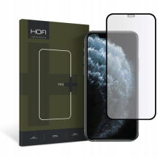 Hofi FNS0093 Apple iPhone 11 Pro / X / XS HOFI Glass Pro+ üveg képernyővédő fólia, Fekete mobiltelefon kellék