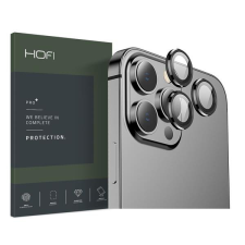 Hofi FNS0221 Apple Iphone 13 Pro / 13 Pro Max HOFI CAMRING PRO+ üveg kamera lencse védő, Fekete mobiltelefon kellék