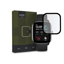 Hofi Hybrid Pro+ Glass üveg képernyővédő fólia - Xiaomi Amazfit GTS 4 Mini - black (FN0436) - Kijelzővédő fólia okosóra kellék