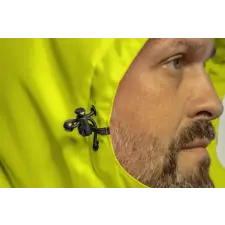 Högert HÖGERT HT5K244-3XL OKER figyelmeztető szigetelt kabát, sárga 3XL munkaruha