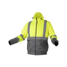 Högert HÖGERT HT5K246-3XL NIMS Hi-vis sárga nyári bomber kabát 3XL munkaruha