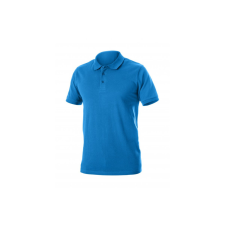 Högert HÖGERT HT5K417-L TOBIAS pamut pólóing, kék L (52) munkaruha