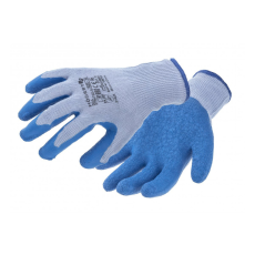 Högert HÖGERT HT5K752-11 DILL latex bevonatú védőkesztyű szürke/kék 11