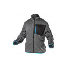 Högert HÖGERT HT5K900-2XL NISTER műszaki pulóver szürke melange/kék 2XL (56) munkaruha