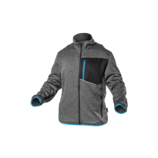 Högert HÖGERT HT5K900-2XL NISTER műszaki pulóver szürke melange/kék 2XL (56)
