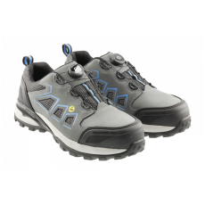  HÖGERT HT5K577-44 FULDE biztonsági cipő LACE SYSTEM S3S SR FO ESD szürke/kék 44