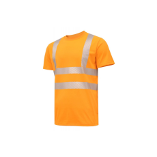  HÖGERT HT5K953-4XL JURAL II Jól látható polipamut póló narancssárga, 4XL (60)