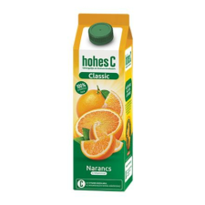 Hohes C Gyümölcslé, 100%, 1 l, HOHES C, narancs üdítő, ásványviz, gyümölcslé