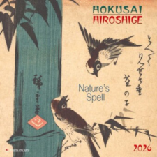  Hokusai/Hiroshige - Nature 2026 (Kalendář/Diář) naptár, kalendárium