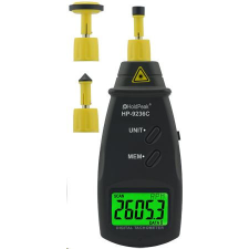 HoldPeak 9236C Digitális mechanikai és lézeres optikai fordulatszám mérő (114826) mérőműszer
