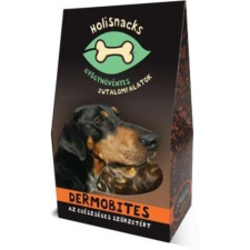 HoliSnacks Dermobites gyógynövényes jutalomfalat az egészséges szőrzetért 100 g jutalomfalat kutyáknak
