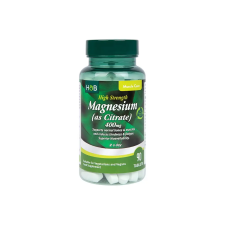 Holland and Barrett H&amp;B magnézium-citrát tabletta 400mg 90 db gyógyhatású készítmény