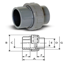  Hollander D90CH hűtés, fűtés szerelvény