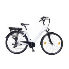  Hollandia Delux női 19,5 fehér/fekete elektromos kerékpár