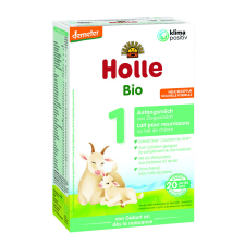  HOLLE BIO Kezdeti kecsketej tápszer 1 csecsemőknek születéstől, 400 g tejtermék