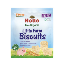 Holle Bio Kis farm tönkölybúza babakeksz 100g bébiétel