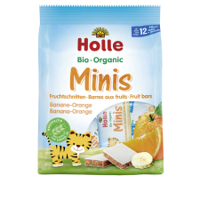 HOLLE Bio minis banán-narancs 100 g előétel és snack
