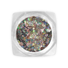 Holo Metal Glitter-mix - H2 körömdíszítő