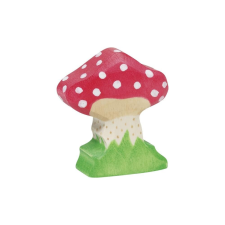  HOLZTIGER 80233 Piros pöttyös gomba játékfigura