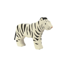 HOLZTIGER 80564 fehér tigris játékfigura