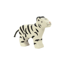 HOLZTIGER 80565 kis fehér tigris játékfigura