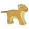 Holztiger Fa játék állatok - oroszlán, kicsi, álló