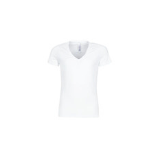 Hom Rövid ujjú pólók SUP' COTTON TSHIRT COL V PROFOND Fehér EU XL