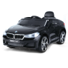 HomCom Gyermek elektromos autó BMW 6GT, 2x6V, 4.5A, LED, MP3, Polipropilén és acél, 106x64x51 cm, Fekete
