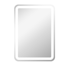 HomCom kleankin Fürdőszobai tükör LED világítással, 70 x 50 cm fürdőszoba bútor