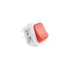 Home by Somogyi Home világítós billenőkapcsoló, 250V, 2ák, piros (STV 101) villanyszerelés