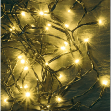 Home by Somogyi Somogyi  LED-es beltéri fényfüzér, melegfehér, 200 LED karácsonyfa izzósor