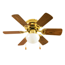 Home CF 760 L Mennyezeti Ventilátor, Lámpával, 50 W, Barna világítás