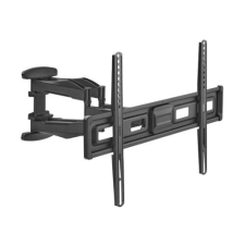 Home Fali tartó 37"-80", FULL MOTON, fekete tv állvány és fali konzol