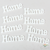  HOME felirat fehér 8cm 8db-os
