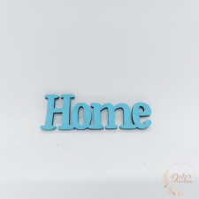  Home felirat - türkiz dekorációs kellék