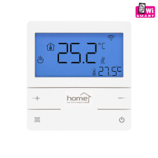 Home FHT76WIFI okos termosztát elektromos fűtőszőnyeghez, LCD kijelző, heti programozás, padlószenzor építőanyag