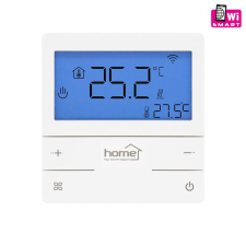 Home FHT76WIFI okos termosztát elektromos fűtőszőnyeghez, LCD kijelző, heti programozás, padlószenzor építőanyag