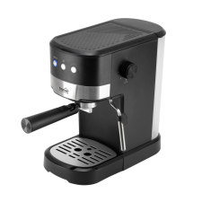 HOME HGPR16 presszókávé főző, 15bar, tejhabosítás, elektronikus vezérlés, csészemelegítő, automatikus kikapcsolás kávéfőző