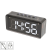 Home Home MECHACLOCK ébresztőóra multimédia lejátszóval, 3 W, fehér LED kijelző, FM rádió, BT, microSD, USB-C, ~15 óra üzemidő