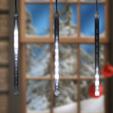 Home Jégcsap dekoráció, 10 jégcsap, 200LED (G 10201)[SG] karácsonyfa izzósor