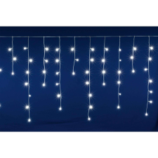 Home LED-es, sorolható fényfüggöny, jégcsap karácsonyfa izzósor