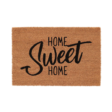 Home sweet home feliratos kókuszrost lábtörlő, 60x40 cm lakástextília