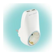 Home USB töltőkábel microUSB/USB-A fehér (USB BOX) villanyszerelés