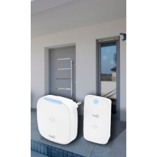 Home Vezeték és elem nélküli csengő kinetic hatótáv max 150 m DBK 1500AC csengő
