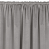 HOMEDE Sötétítő függöny VILA szín szürke stílus klasszikus bújtató 5 cm bársony 135x300 HOMEDE