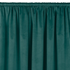 HOMEDE Sötétítő függöny VILA szín tengerzöld stílus klasszikus bújtató 5 cm bársony 200x270 HOMEDE