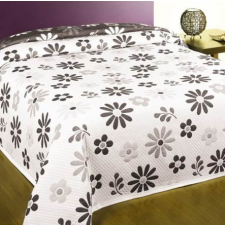 Homedeco DELIA ágytakaró, Szürke-fekete, 240x260 cm lakástextília