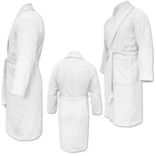 Homelevel Unisex fürdőköpeny, S, Fehér, Biopamut, 54845.02.1 lakástextília