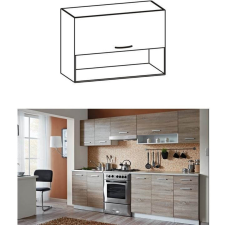 Homelux Konyhaszekrény LT1373 tölgyfa sonoma-fehér bútor